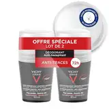 Vichy Homme Antitranspiranter Deoroll-on 72h, 2er Pack (2 x 50ml)