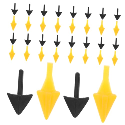 DIYEAH 100 Stücke Handwerk Vogel Schnabel DIY Stofftier Mund Kunststoff Gefälschte Huhn Schnabel Tier Spielzeug Zubehör Für Spielsets DIY Spielzeug, Der Versorgung