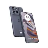 Motorola edge50 neo Smartphone (6,36"-Super-HD-Display, 50-MP-Kamera mit Moto-KI, 12/512 GB, 4310 mAh, Android 14) Pantone Grisaille (Veganes Kunstleder), inkl. Schutzcover