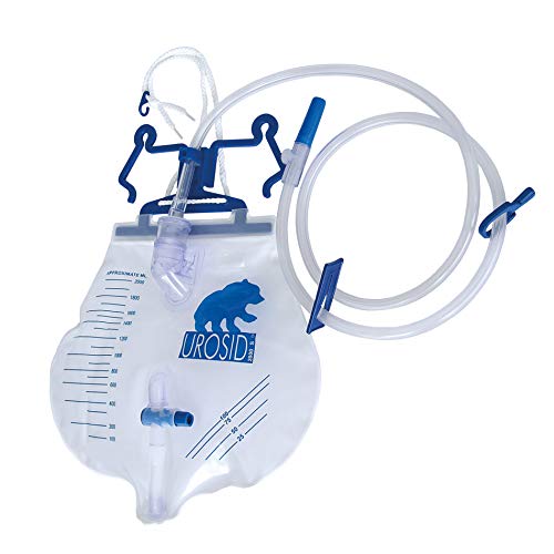 UROSID® 2000 S Urindrainagesystem, Urinbeutel, 120 cm Schlauch, Volumen: 2 Liter, 25 Stück