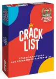 CRACK LIST I Familienspiel I Kartenspiel I 2-8 Spieler I Brettspiele ab 10 Jahre I 30+ Minuten I Spieleabende im Freundes- und Familienkreis I Deutsch