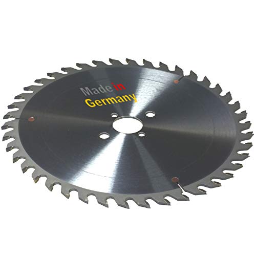 Wechselzahn Sägeblatt 250 x 30 mm UW mit 42 Z HM-Zähne Tischkreissäge Wippkreissäge sowie Kunststoffe, Holzplatten, Spanplatten, PVC, Pressholz, Kreissägeblatt 250 mm x 30mm x 3,2 mm Z 42