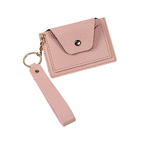 Geburtskontrolle Pillendose Medizinhalter Täglich PU Leder Abnehmbares Armband für Frauen Mädchen (Rosa)