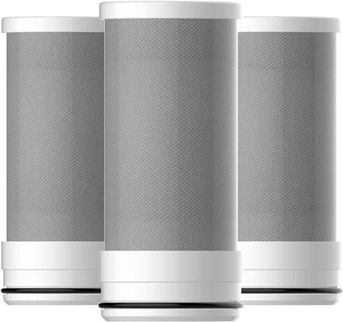 Waterdrop WD-FF-03A Ersatzfilter für Kohlenstoffblock-Armaturenfiltersystem, Schlechten Geschmack und Mehr, Hält bis zu 9 Monate (3 Pack)