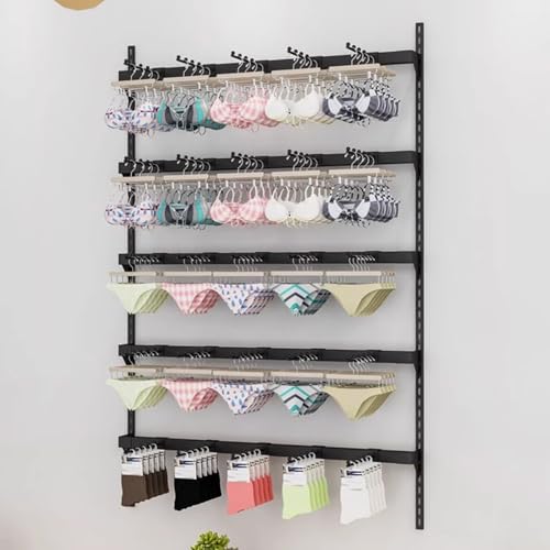 Wandhalterung für Unterwäsche-Geschäft, Dessous, Präsentationsständer für Bekleidungsgeschäft, Einkaufszentren, Bauernmärkte und Boutiquen
