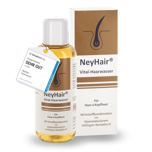 NeyHair Vital-Haarwasser - die Vital-Kur für Haare und Kopfhaut, gesunde Kopfhaut, kräftiger Haarwuchs, mehr Haardichte, enthält den vitOrgan- Komplex H, der die Haarwurzel vitalisiert, 200ml