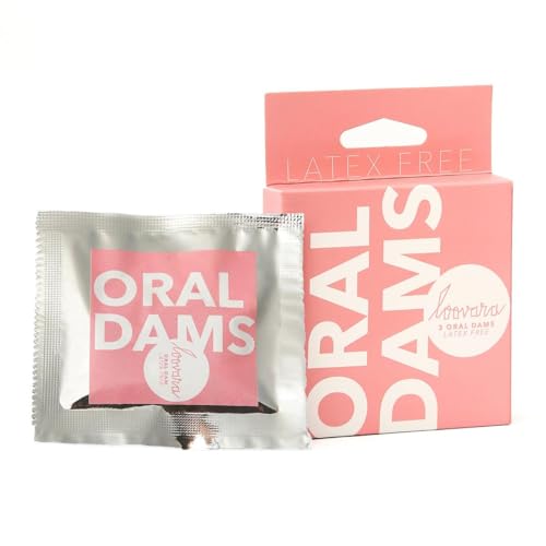 Loovara Oraltücher Lecktücher 3 Stück latexfrei - Oral Dams Latex Free - Schutztücher Ultra-dünn und natürlich und extra weich für ein natürliches Gefühl, vegan, hypoallergen