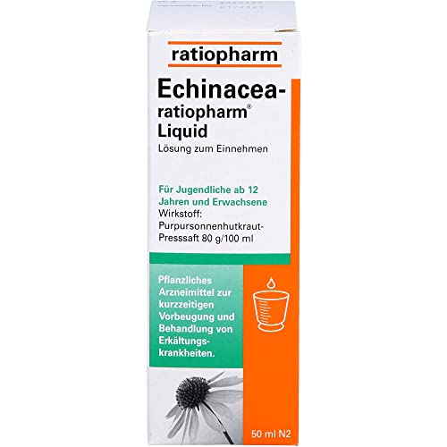 ECHINACEA RATIOPHARM Liquidum 50 ml