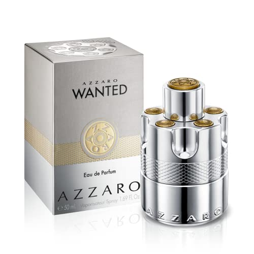 Azzaro Wanted Parfüm für Herren, Eau de Parfum pour Homme, Holzig-aromatisch-würziger Herrenduft, Abenteuerliches Männerparfum, 50 ml