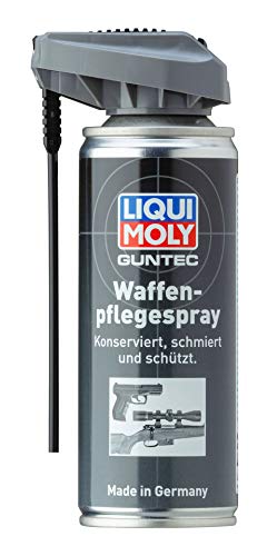LIQUI MOLY GUNTEC Waffenpflegespray | 200 ml | Waffenpflege | Gleitlack | Gleitöl | Art.-Nr.: 4390
