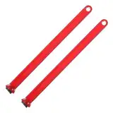 QUARKZMAN 2Stk Magnetisch Deckelheber Einmachen Kit Magnetisch Einmachen Deckel für Töpfe Einmachgläser Rot