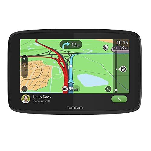 TomTom Navigationsgerät GO Essential (5 Zoll, Stauvermeidung Dank TomTom Traffic, Karten-Updates Europa, Freisprechen, Updates über Wi-Fi)