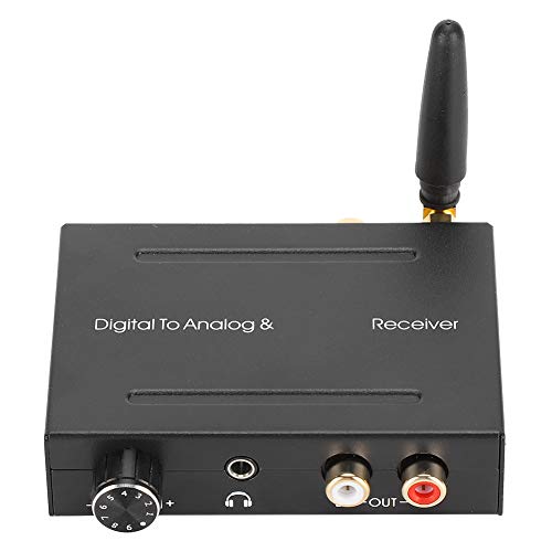 Digital-Analog-Audiokonverter Box Glasfaser-Koaxial-Audiokonverter 5.0 Verlustfreie Übertragung für Heimkino-Lehrinstitutionen Tagungsraum Home Sppliance Store (AY91)