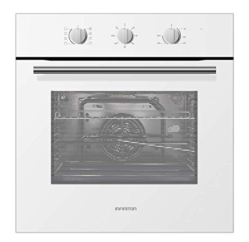 Multifunktionsofen, Infiniton, 70 l, 8 Funktionen, Dreifachverglasung, maximale Leistung 3000 W, Weiß