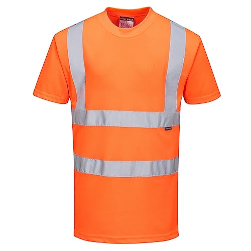 Portwest RT23 Hochsichtbares Bahn-T-Shirt Orange, L