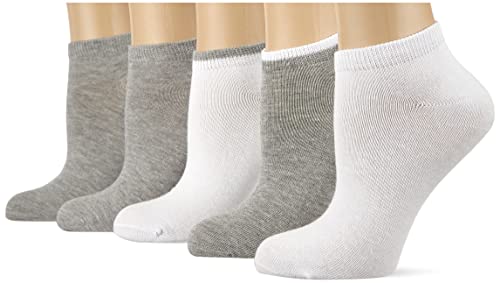 Nur Die 5er Pack Sneaker Socken Classic aus atmungsaktiver Baumwolle bequemer rutschfester Bund Damen