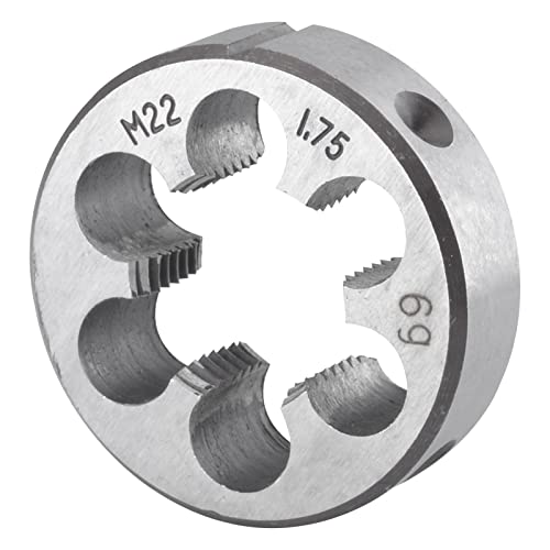 Gewindeschneideisen, Rundschneideisen, Metrisches M22 X 1,75 Rundgewindeschneideisen, M22 x 1,75 Maschinengewindeschneideisen Rechts