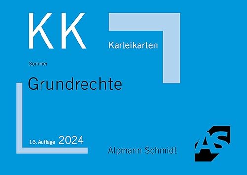 Karteikarten Grundrechte (Karteikarten Öffentliches Recht)