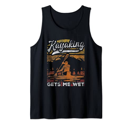 Kajak Kayaker Kanufahrer Wassersport Kanufahren Kajakfahren Tank Top