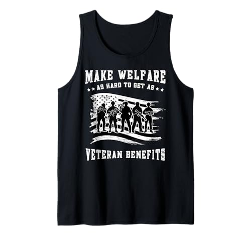 Sozialhilfe so schwer zu bekommen wie Veteranenhilfe für das Tank Top