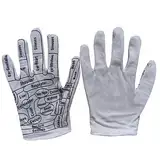 SOLUSTRE 1paar Wiederverwendbare Massagehandschuhe Elastische Massagehandschuhe Mit Akupunktur-druckpunkten Für Reflexzonenmassage Für Körperentspannung Und Gezielte Muskelbehandlung