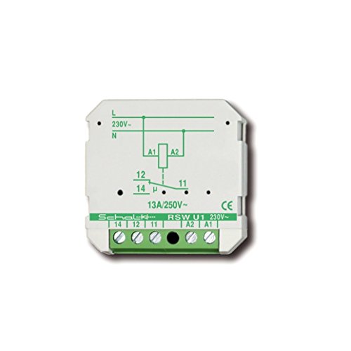 Schaltrelais 230V AC, 1 Wechsler (UP) SCHALK RSW U1 (230V AC)