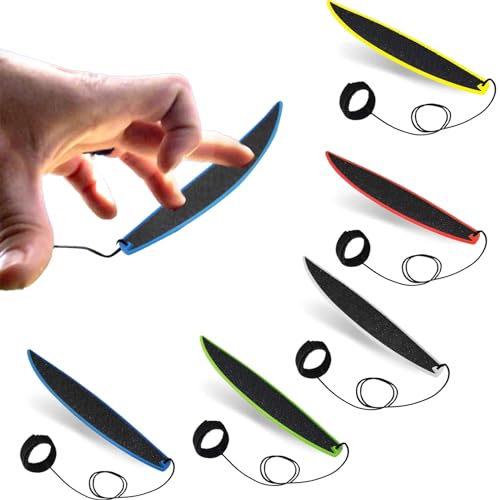 5 Stück Finger Surfboard,Finger-Surfbrett,Loat Surfbrett,Kreativität Finger Surfboard,Mini Finger-Surfbrett,für Finger Fingerspitzen-Surfbrett für Kinder Jugendliche Erwachsene Drinnen Draußen Zum
