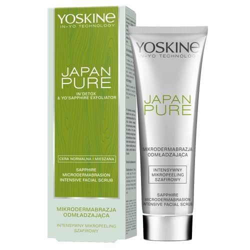 Yoskine Japan Pure Peeling Gesicht Effektives Gesichtspeeling für glatte Haut 75ml