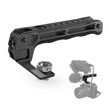 SMALLRIG Top Handle mit 3/8"-16 Locating Schraube für ARRI, Grip für Camera Cage, Universal Video Rig mit 5 Cold Shoe Adapter für DSLR Kameras, Leichtgewicht nur 124g (Lite) - 3765