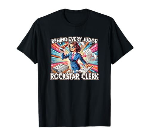 Gerichtsschreiberin Girl Rockstar T-Shirt