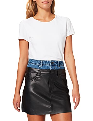 Desigual Womens FAL_Marie Curie Skirt, Black, M