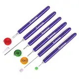 Quilling Werkzeuge, 6pcs Werkzeuge Quilling Set, Multifunktions Quilling Stift, Unterschiedliche Größe, Quilling Tool für Quilling Papier, Quilling Zubehör, Quilling Nadel, Quilling Schlitz Pen