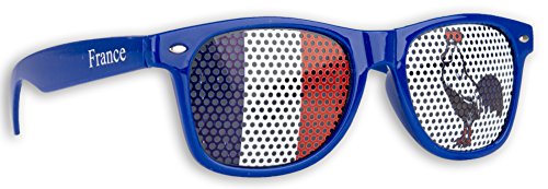 Promo Trade WM Fanbrille - Frankreich Hahn KIDS - Sonnenbrille - Fan Artikel