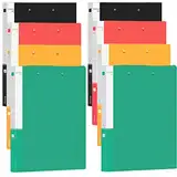 Dokumentenmappe, A4, doppelte, starke Clips, Dokumentenmappe, Berichtsabdeckung, stanzloser Ordner, Klemmbinder ohne Ringe, Büro-Projektordner, Dokumentenmappe, für Briefgröße oder A4-Größe, Kapazität