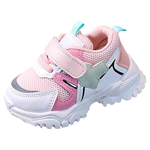 aaSccex Mädchen Kinderschuhe Atmungsaktive Einzelschuhe Elegant Prinzessin Schuhe rutschfeste Freizeitschuhe Wanderhalbschuhe Mode Kinder Sportschuhe Trekkingschuhe Schnürung Sneaker für Outdoor