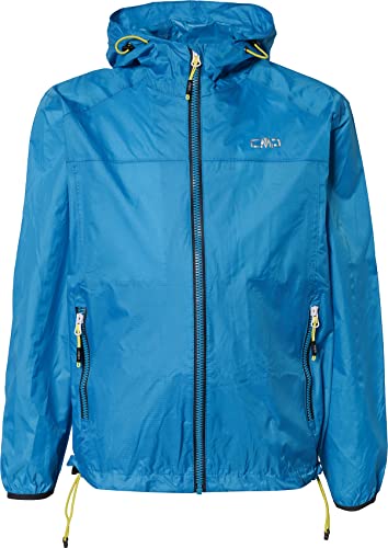 CMP - Regenjacke aus reißfestem Polyester für Kinder, Cyano, 164