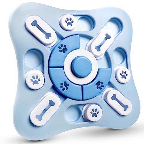 Skrtuan Hundespielzeug Intelligenz,Hundespielzeug Katzenspielzeug Intelligenz,Interaktives Hundespielzeug für Hunde,Erbrechen verhindern Intelligenzspielzeug für Hunde