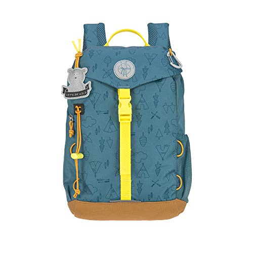 LÄSSIG Kinderrucksack Kindergartenrucksack wasserabweisend, ab 3 Jahre, 9 Liter/ Mini Outdoor Backpack, Blau (Adventure Blue)