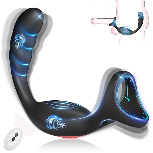 nal Vibrator Prostata Stimulation Männer mit Penisring Sex Spielzeug für die Männer Anal Dildo Analplug Analvibratoren für Mann Anal Plug Vibratorensets für Männer mit 9 Vibrationsmodi Sex Toys