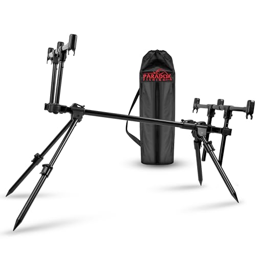 Paradox Fishing Rod Pod 3 Ruten – flexibel verstellbar - Rod-Pod rodpod Rutenhalter Angel- Karpfen Angeln