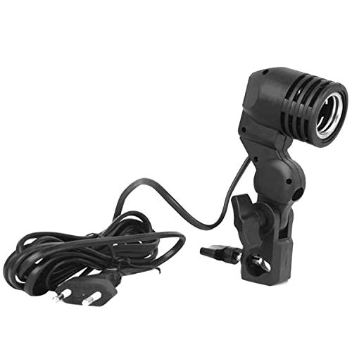 Cpolebev Fotografie Foto Leuchte Birne Einzelne Halter E27 Sockel Klammer Studio EU Stecker