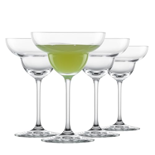 SCHOTT ZWIESEL Margaritaglas Bar Special (4er-Set), ausladende Cocktailgläser für Margaritas, spülmaschinenfeste Tritan-Kristallgläser, Made in Germany (Art.-Nr. 123627), Klar