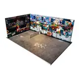 MagiDeal 1/64 Parkplatzmodell,Parkplatzmodell,Modellbau Requisiten,Fahrzeugszenendarstellung,Architekturmodell,Autovitrine Diorama