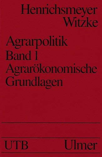 Agrarpolitik I.