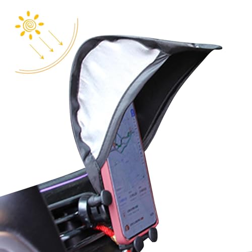 Sonnenschutz Fürs Auto – Handy-Ständer Aus Silberbeschichtetem Stoff, Blendfreier Handy-Ständer, UV-Schutz, Sonnenschutz Fürs Handy, Blendfreier Telefon-Ständer Fürs Auto Und Motorrad?1 ?