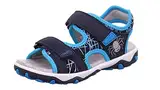 Superfit Mike 3.0 Sandalen, BLAU/BLAU 8000, 25 EU