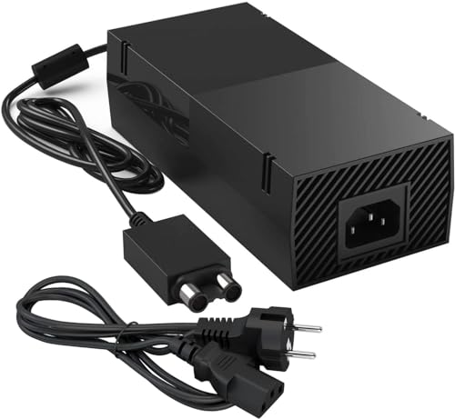 Xbox One Netzteil Brick, Xbox Power Supply Brick AC Ladegerät für Xbox One Konsole Ersatz Kit Netzteile Brick Auto-Spannung 100-240V