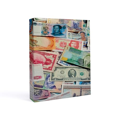 Leuchtturm 309759 Banknotenalbum Bills - Sammelalbum für 300 Banknoten - inkl. 100 säure- und weichmacherfreien Hüllen