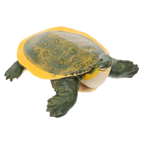 JOINPAYA Pädagogisches Meeresschildkrötenmodell Weichschalenschildkröten-Ornamente Aquarium-Ornament Meerestier-Spielzeug
