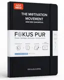 MOTIVATION MOVEMENT Erfolgsjournal | Tagesplaner | Inkl. Lernplattform, Mindset & Workbook | Steigert Fokus & Produktivität | Journal | Planer | DIN A5 | inkl. Videokurs | Ziele erreichen